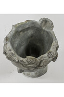 cementowa osłonka / donica, Kobieta I, wym.35x22x24cm