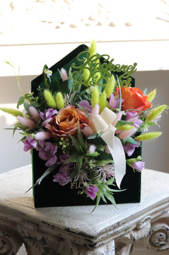 Koloris, koperta flowerbox z suszem, wym.29.5x30cm
