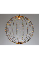 Christmas Light, świąteczna wisząca kula LED czarna