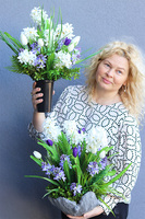 Volcan Spring Moment 2, kompozycja nagrobna w misie