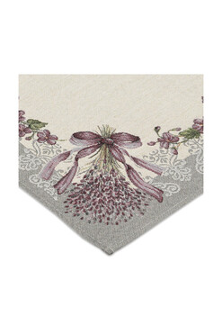 Lawenda, obrus gobelinowy serweta, 98x98cm 