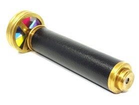 mosiężny Kalejdoskop Retro, dł.18cm