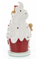 Cookie A, świąteczna cukrowa chatka LED pozytywka