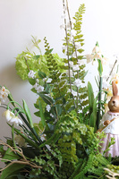 Zającówna, stroik wielkanocny z zajączkiem