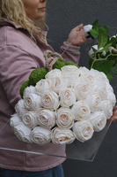 Clear Design Roses Ecru 3, komplet dekoracji nagrobnych