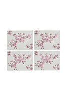 Różowe Kwiaty, podkładki korkowe