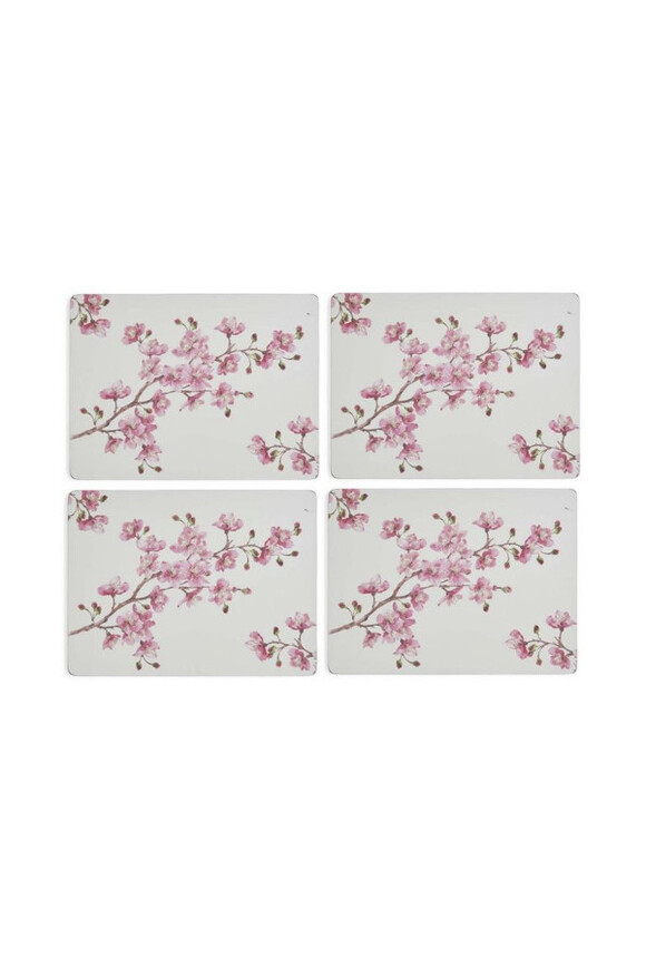 Różowe Kwiaty, podkładki korkowe