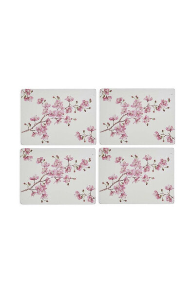 Różowe Kwiaty, podkładki korkowe