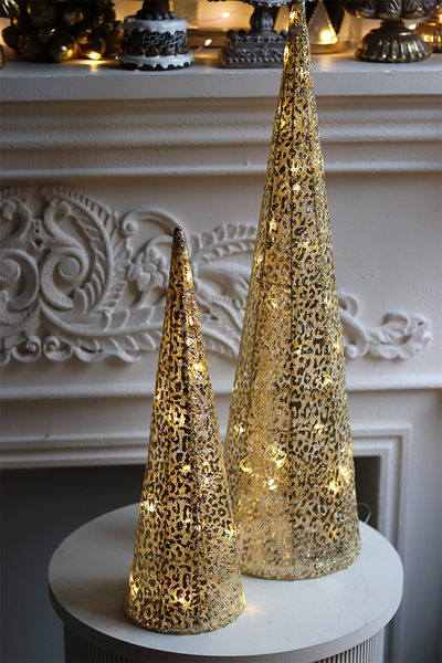 Silver Glamm, figurka choinka	