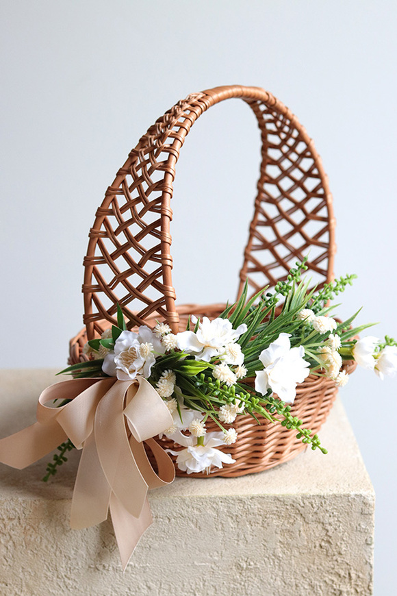 Ludmiła, dekorowany koszyczek wielkanocny