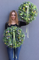 Gretera Melodia, dekoracyjny wianek na drzwi