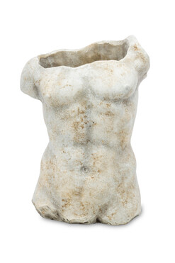 cementowa osłonka / donica, Apollo C, wym.29x20.5x13cm