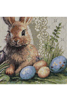 Bunny&Lavender Palace, wielkanocna podkładka gobelinowa
