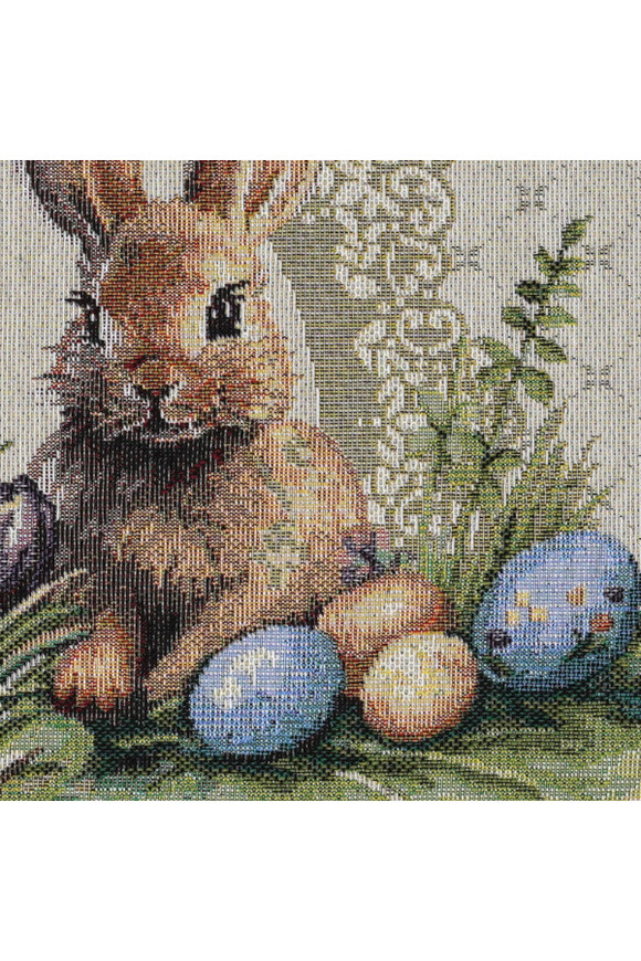 Bunny&Lavender Palace, wielkanocna podkładka gobelinowa