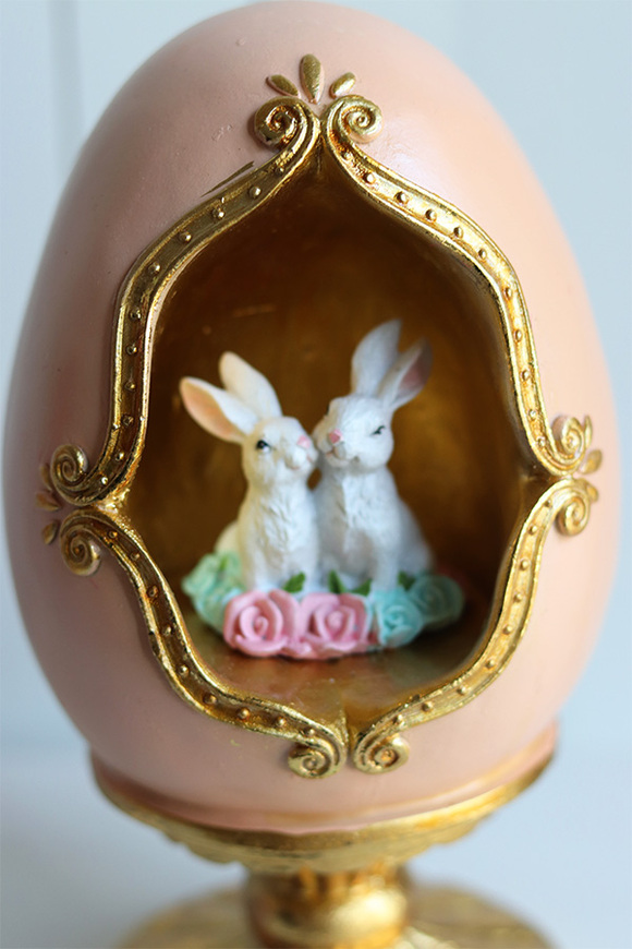 Easter Faberge, jajko wielkanocne figurka