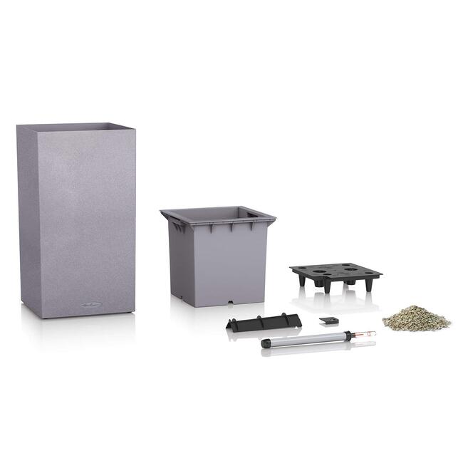 Canto Stone, donica z nawadnianiem, biały kwarc