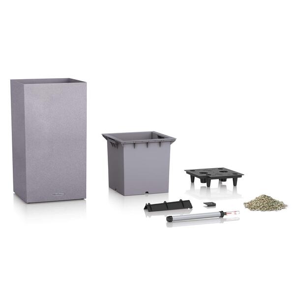 Canto Stone, donica z nawadnianiem, biały kwarc