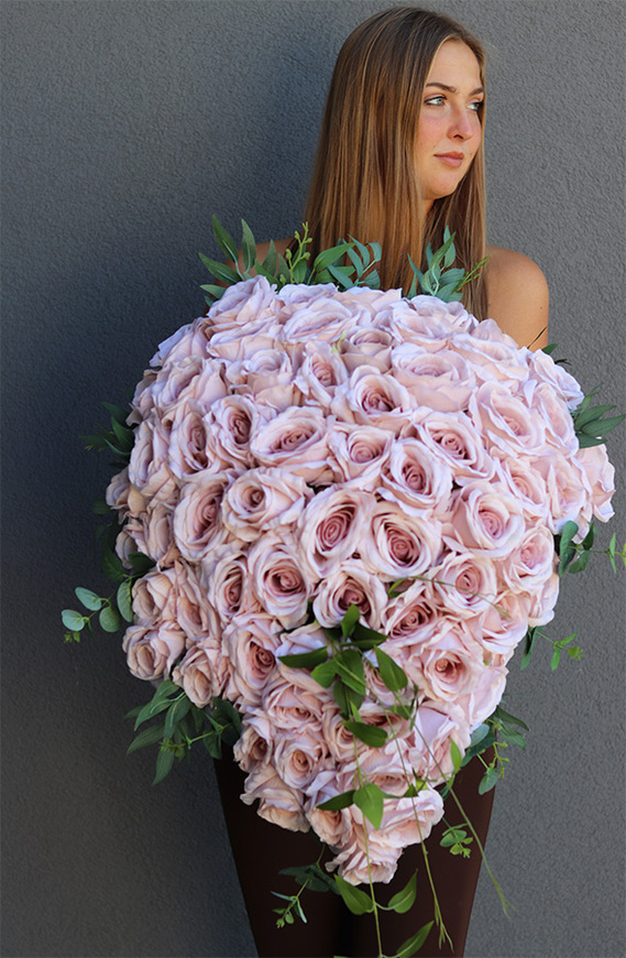 Serce w Zadumie, wiązanka nagrobna