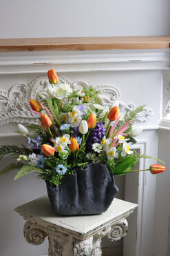 Wera New Volcan 3, komplet dekoracji nagrobnych, kompozycja + bukiet