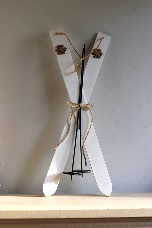 Narty Białe, dekoracja świąteczna