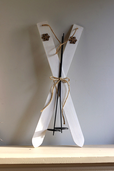 Narty Białe, dekoracja świąteczna