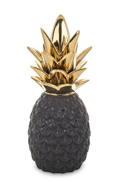 Ananas Gold Rust, figurka ceramiczna B, wys.22cm