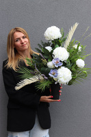 Nelema White 2, komplet dekoracji nagrobnych