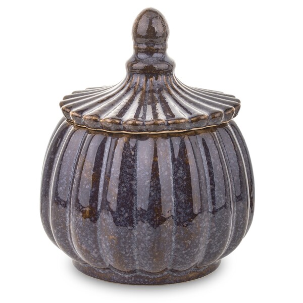 OD RĘKI Galia, amfora pojemnik z pokrywką, wym.21x16x16cm