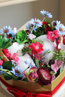 Floriana, flowerbox prezentowy z kubkami