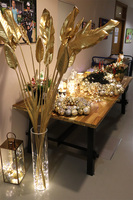 Bananowiec Gold, złota dekoracja do wazonu