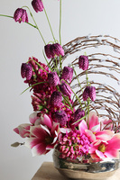 Spring Power, kompozycja wiosenna w naczyniu