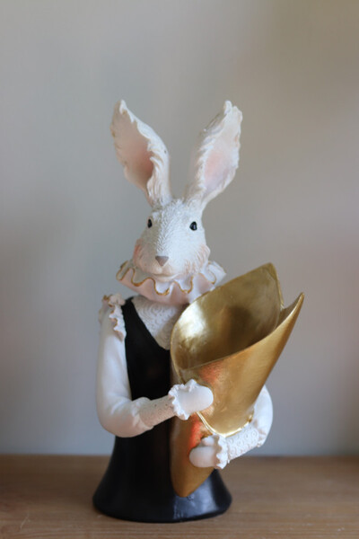 Rabbit Glamour B, figurka zajączek wielkanocny