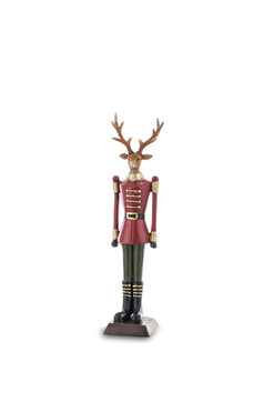 Reindeer Royalty F, figurka świąteczna renifer, wys.24cm