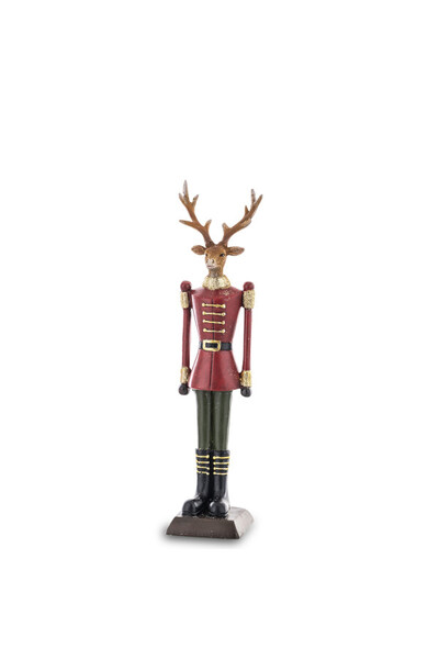 Reindeer Royalty F, figurka świąteczna renifer, wys.24cm 