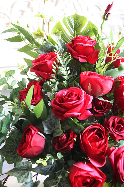 Klara, bukiet nagrobny we wkładzie, dł.58cm