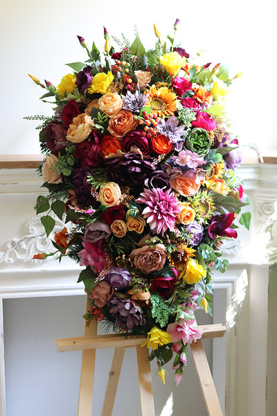 Autumn Joy 2, jesienna wiązanka ze słonecznikami