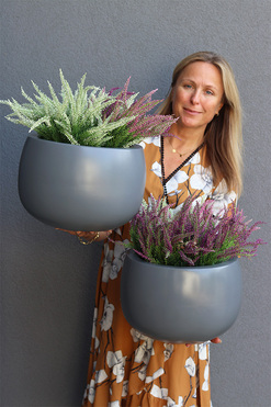 dekoracja jesienna Wrzosy Moko Twins, wym.42x50cm