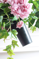 Astry Pink New, bukiet nagrobny we wkładzie