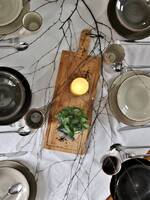 Chromatic Line, komplet obiadowy dla 6 osób, 18 elementów