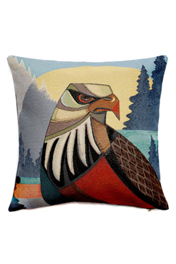 Orzeł Kubizmo, poszewka gobelinowa dwustronna, 45x45cm 