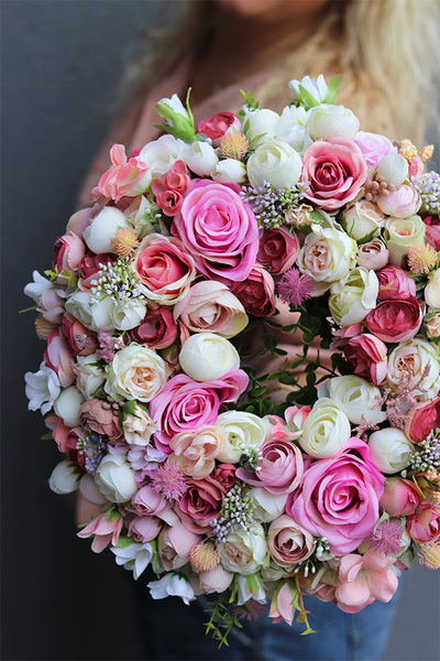 Bellini, wianek kwiatowy na drzwi