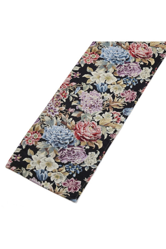 Black Garden, obrus gobelinowy bieżnik