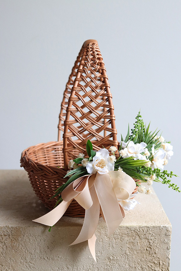 Ludmiła, dekorowany koszyczek wielkanocny