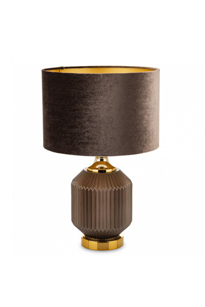 Baita Brown, elegancka lampa stołowa