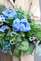 Bluesferia, girlanda nagrobna na desce