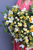 Złote Serce, wiązanka nagrobna w kształcie serca