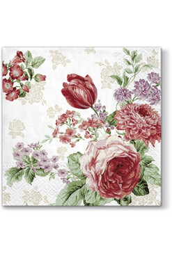 Mysterious Roses, serwetki papierowe z nadrukiem, kpl.20szt