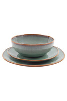 Ocean Mint, komplet obiadowy dla 6 osób, 18 elementów