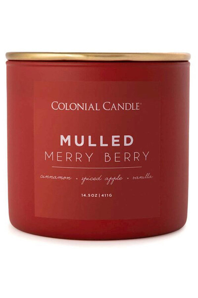 Mulled Merry Berry, sojowa świeca zapachowa, Pop of Color