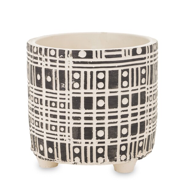 Africana, osłonka / donica, wym. 11x12x12cm